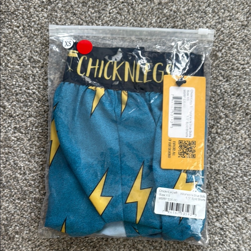 ChicknLegs Women's Blue Athletic Shorts XS